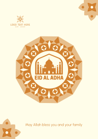 Eid Al Adha Frame Flyer Image Preview