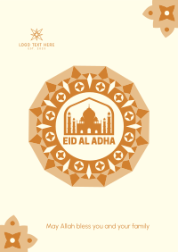 Eid Al Adha Frame Flyer Design