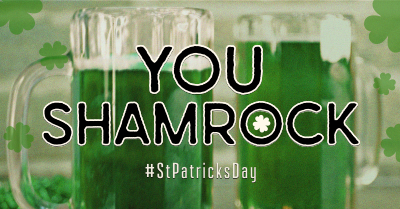 St. Patrick's Shamrock Facebook Ad Image Preview