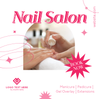 Nail Salon For All Instagram Post Design