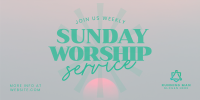 Sunday Worship Twitter Post Image Preview