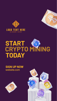 Start Crypto Today Instagram reel Image Preview