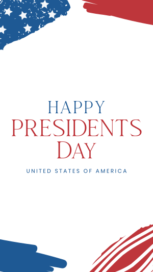 USA Presidents Day Facebook story Image Preview