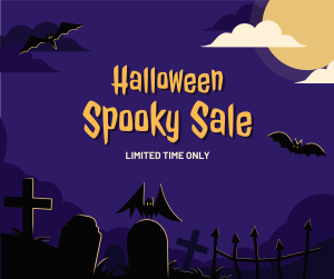 Halloween Sale Facebook post
