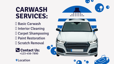 New Carwash Company Facebook event cover Image Preview