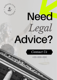 Professional Legal Firm Poster Image Preview