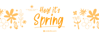 Hey It's Spring Facebook cover Image Preview