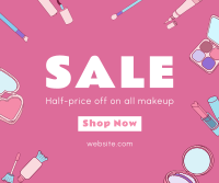 Makeup Sale Facebook Post Design