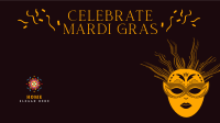 Masquerade Mardi Gras Zoom Background Image Preview