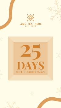 Christmas Box Countdown Facebook Story Design