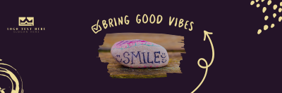 Bring A Good Vibes Twitter header (cover) Image Preview