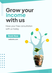 Plant Your Income Flyer Image Preview