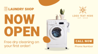 Laundry Shop Opening Animation Image Preview