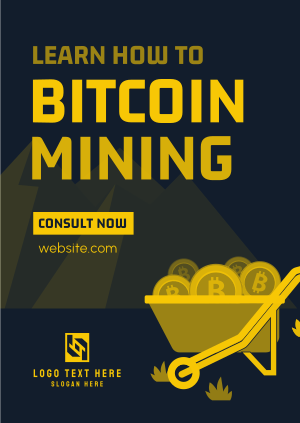 Harvest Bitcoins Poster Image Preview