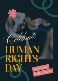 Celebrating Human Rights Flyer Image Preview