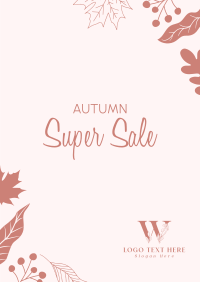 Autumn Super Sale Flyer Image Preview