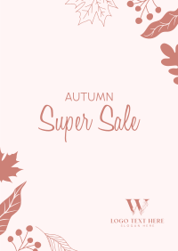 Autumn Super Sale Flyer Image Preview