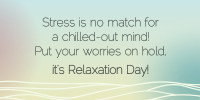 Wavy Relaxation Day Twitter Post Image Preview