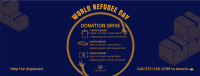 World Refugee Day Donations Facebook cover Image Preview