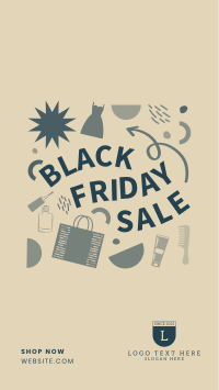 Black Friday Sale Facebook Story Design