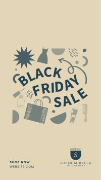 Black Friday Sale Facebook Story Image Preview