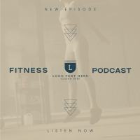 Minimalist Fitness Talk Instagram post Image Preview