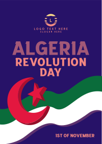 Algeria Revolution Day Flyer Image Preview