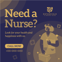 Nurse Service Instagram Post Design