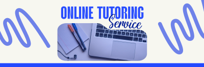 Online Tutoring Service Twitter header (cover) Image Preview