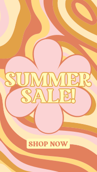 Groovy Summer Sale YouTube short Image Preview