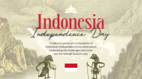 Traditional Indonesia Games Animation Preview