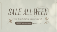 Minimalist Week Sale Animation Image Preview