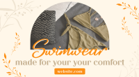 Comfy Swimwear Facebook Event Cover Design