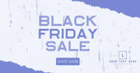 Black Friday Paper Cut Facebook ad Image Preview