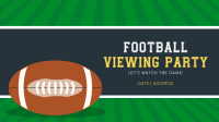 Football Viewing Party Facebook event cover Image Preview