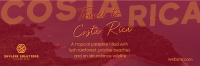 Travel To Costa Rica Twitter Header Image Preview