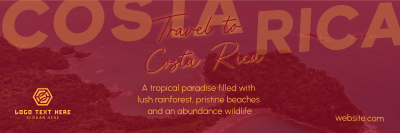 Travel To Costa Rica Twitter header (cover) Image Preview