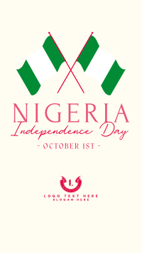 Nigeria Day Facebook Story Design