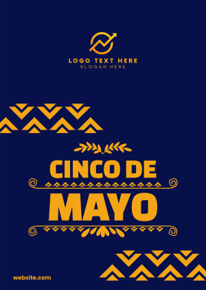 Cinco De Mayo Triangles Poster Image Preview