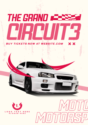 Grand Circuit Flyer Image Preview