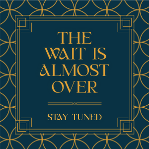 Stay Tuned Art Deco Instagram post Image Preview