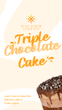 Triple Chocolate Decadence Instagram Reel Image Preview