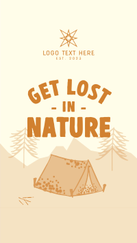 Lost in Nature Instagram Reel Design