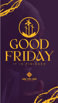 Simple Good Friday Instagram story Image Preview