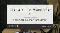 Photography Workshop Elegant Animation Preview