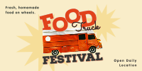 Food Truck  Festival Twitter Post Image Preview