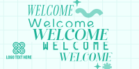 Futuristic Generic Welcome Twitter post Image Preview