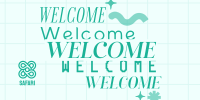 Futuristic Generic Welcome Twitter post Image Preview