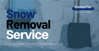 Snow Removal Assistant Facebook ad Image Preview