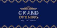 Art Deco Grand Opening Twitter Post Image Preview